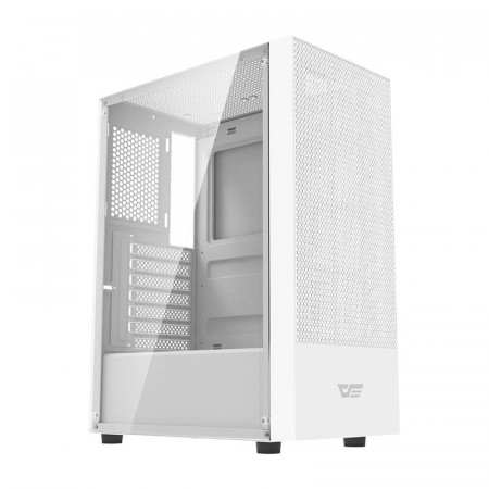 Carcasa computer Darkflash A290 + 3 ventilatoare (alba) - Img 2