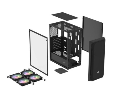 Carcasa FURY SHOBO SH4F MID TOWER RGB BL - Img 5