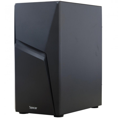 Carcasa Spacer Gaming THUNDER, Mid-Tower, fara sursa, ATX, Black - Img 4