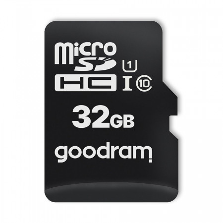Card de memorie Goodram Microcard 32 GB micro SD HC UHS-I clasa 10 + adaptor SD (M1AA-0160R12) - Img 2