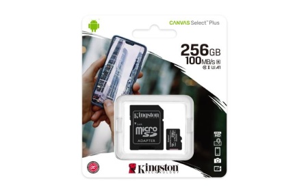 Card de memorie MicroSD Kingston Canvas Select Plus , 256GB, 100/85MB/s, cu adaptor - Img 6