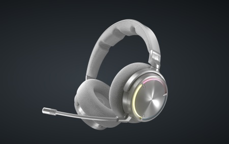 Casti Gaming CR VIRTUOSO MAX WIR SILVER - Img 2