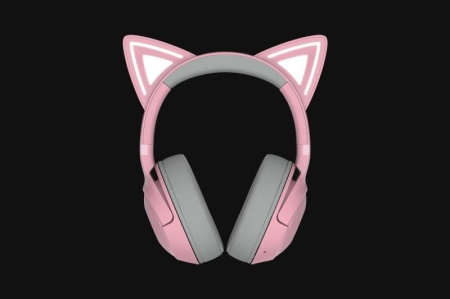 Casti Gaming Razer Kraken Kitty Edition V2 BT Quartz - Img 7