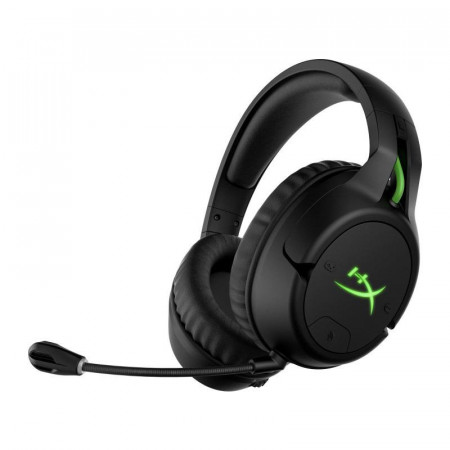Casti gaming wireless HyperX CloudX Flight, compatibile cu PC/Xbox One/Xbox Series X|S, negru/verde