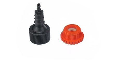 Conector Pentru Furtun De Robinet 1/2" - 1/4" 6mm Negru - Img 4