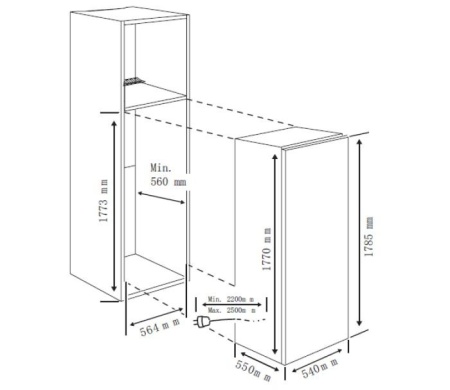 CONGELATOR HEINNER HFF-BIM212NFCE++ - Img 4