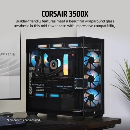 CR Case 3500X Mid-Tower Black - Img 9