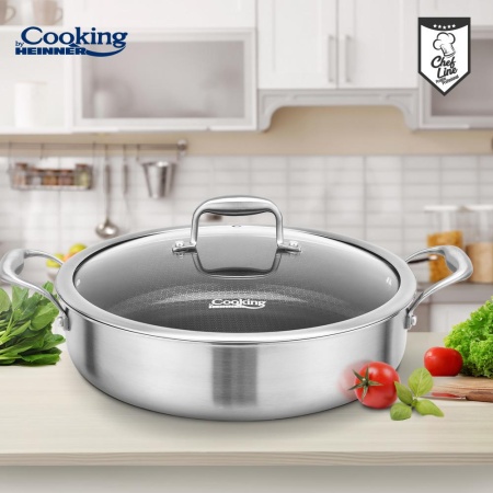 CRATITA INOX+CAP 30x7.8 CM4.8L TITANIUM3 - Img 6