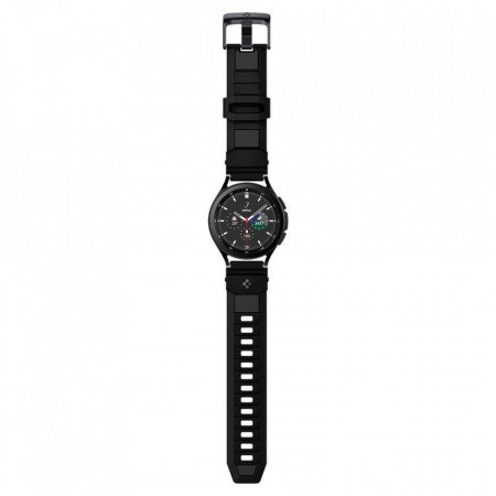 Curea ceas SPIGEN RUGGED BAND GALAXY 4/4 CLASSIC / ACTIVE 2 / HUAWEI WATCH GT 2 42 MM NEGRU MAT - Img 7