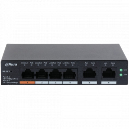 DAHUA SWITCH 6P MNG 4POE CS4006-4ET-60 - Img 3