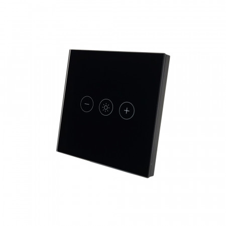 Dimmer KingArt, compatibil Sonoff, comutator de perete tactil WiFi (negru) - Img 2