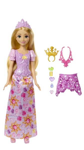 DISNEY PRINCESS JEWEL REVEAL PAPUSA RAPUNZEL - Img 2