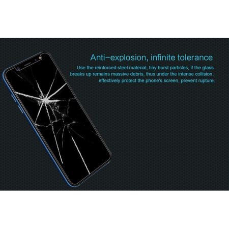 Folie protectie din sticla Nillkin Amazing H pentru Samsung Galaxy A6 2018, transparent - Img 3