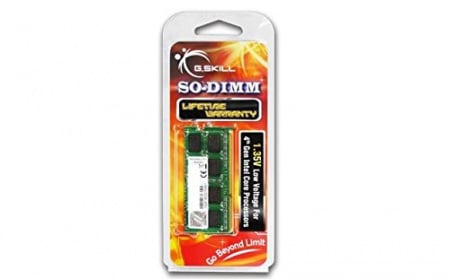 G.Skill DDR3 SO-DIMM 8GB 1600-11 SL