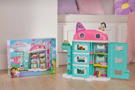 GABBYS DOLLHOUSE CASA DE PAPUSI A LUI GABBY CU FIGURINE SI ACCESORII - Img 2