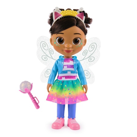 GABBYS DOLLHOUSE FAIRYLANDIA MAGIA PAPADIEI PAPUSA GABBY INTERACTIVA 33CM - Img 3