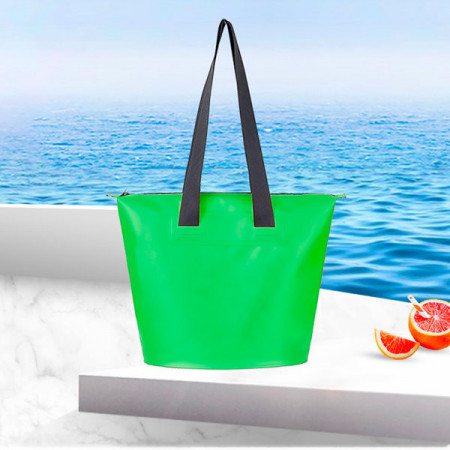 Geanta impermeabila din PVC 11L - verde - Img 3
