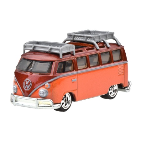 HOT WHEELS PREMIUM BOULEVARD MASINUTA METALICA VOLKSWAGEN SAMBA BUS SCARA 1:64 - Img 2