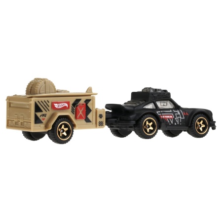 HOT WHEELS TRACK FLEET MASINUTA FLOTA PORSCHE 911 OFF ROADER NEGRU SCARA 1 LA 64 - Img 3