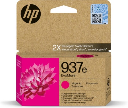 HP 4S6W7NE 937e INK MAGENTA - Img 2