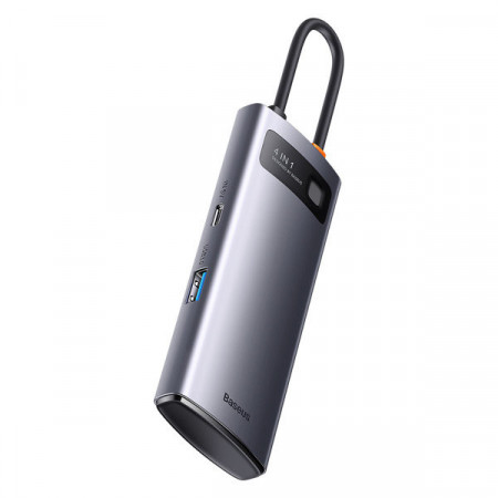 HUB Baseus Metal Gleam Series 4 in 1 USB tip C - 4 x USB 3.2 Gen. 1 (WKWG070013) - Img 8