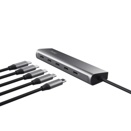Hub Trust Halyx 5 x USB-C, gri - Img 10