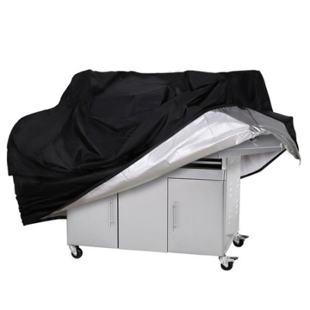 Husă impermeabilă pentru grătar, husă pentru bicicletă, husă pentru bicicletă, husă pentru mobilier de grădină, husă XXL, neagră - Img 14
