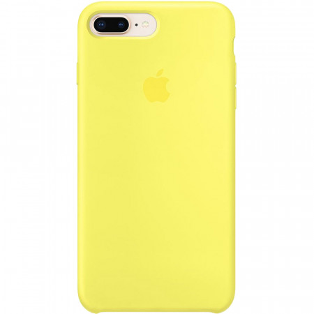 Husa originala din Silicon Galben Flash pentru APPLE iPhone 8 Plus
