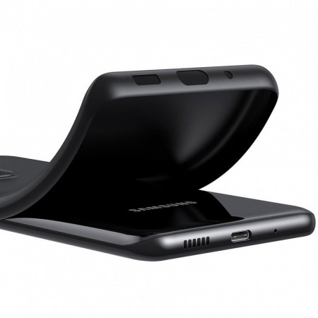 Husa Plastic Baseus Wing Pentru Samsung Galaxy S20 Plus G985 / Samsung Galaxy S20 Plus 5G G986, Slim, Neagra - Img 2