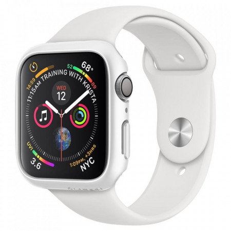 Husa protectoare Spigen Thin Fit Apple Watch 4/5 (44MM) Alb