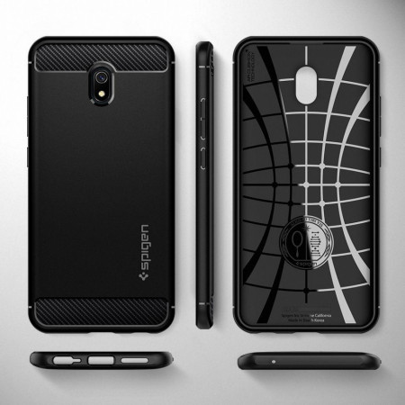 Husa Spigen Armour Xiaomi Redmi 8a - negru mat - Img 7
