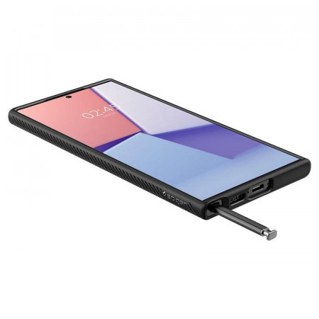 Husa Spigen Liquid Air pentru Samsung Galaxy S23 Ultra - negru mat - Img 3