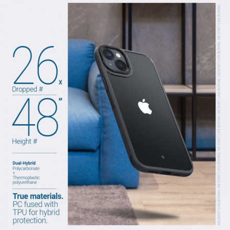 Husa telefon CASEOLOGY SKYFALL pentru IPHONE 14 PLUS MATTE BLACK - Img 2
