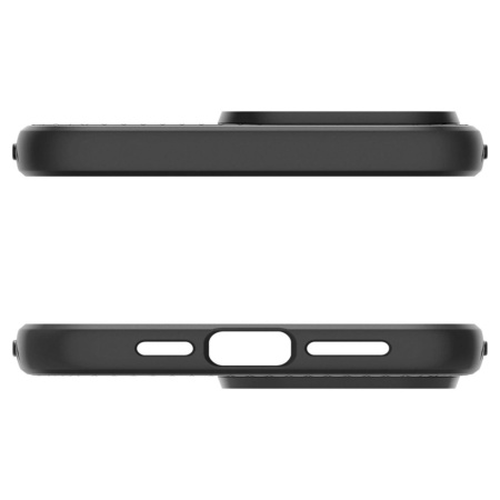 Husa telefon Spigen LIQUID AIR IPHONE 15 PRO NEGRU MAT - Img 5