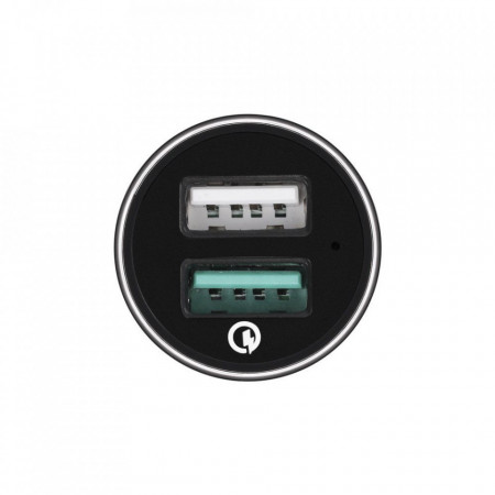 Incarcator auto Spigen F27QC cu doua porturi si functie QuickCharge 3.0 - Img 3