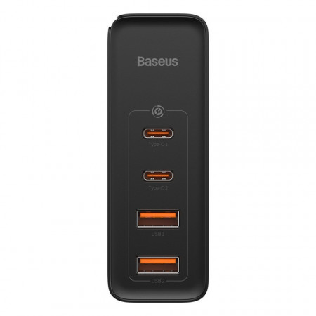 Incarcator priza Baseus GaN2 Pro 2x USB + 2x USB-C, 100W, EU (Black) - Img 5