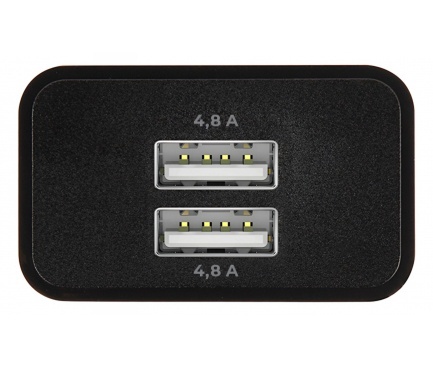 Incarcator Retea MaXlife MXTC-12, 24W, 4.8A, 2 x USB-A, Negru - Img 3