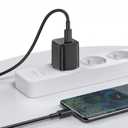 Incarcator retea Mini Joyroom L-P251, USB-C, 25W, 3A, Negru - Img 3