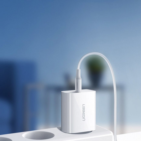 Incarcator UGREEN 3.0 Power Delivery 18W 3A - alb - Img 7