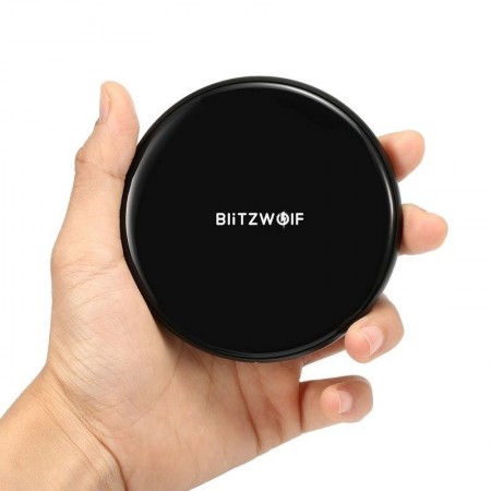 Incarcator wireless BlitzWolf BW-FWC3 , 5W , negru - Img 3