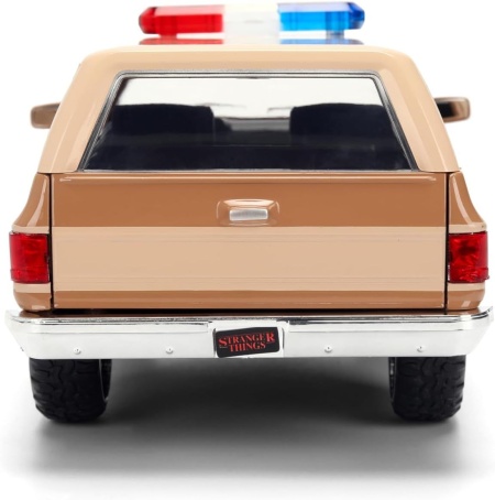 JADA STRANGER THINGS MASINUTA METALICA HOPPERS CHEVY K5 BLAZER SCARA 1 LA 32 - Img 2