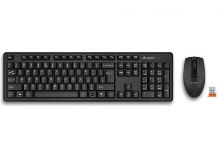 Kit A4Tech 3330N WS, negru - Img 2
