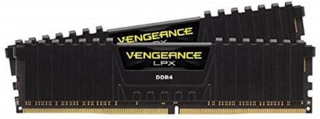 Kit Memorie Corsair Vengeance LPX Black, 16GB, DDR4-3600MHz, CL18, Dual Channel