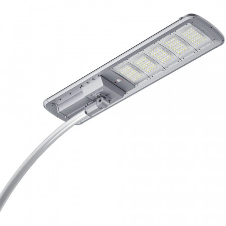 Lampa exterioara iluminat Stradal cu Incarcare 100% Solara si putere 60W, plus stergator automat pentru zapada si praf, incorporat -Thermos 2 Series