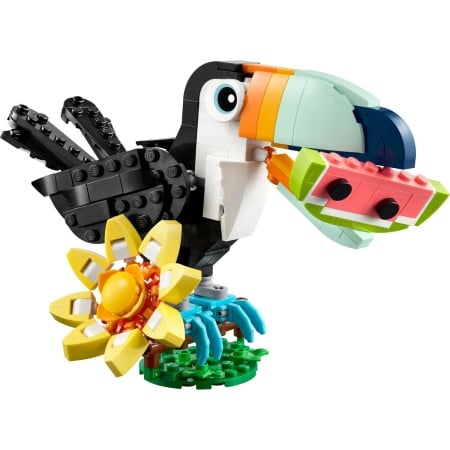 LEGO CREATOR ANIMALE SALBATICE TUCAN TROPICAL 31173 - Img 2