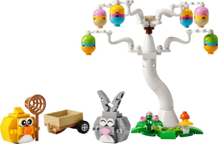 LEGO ICONICS IEPURAS SI VANATOARE DE OUA DE PASTE 40808 - Img 2