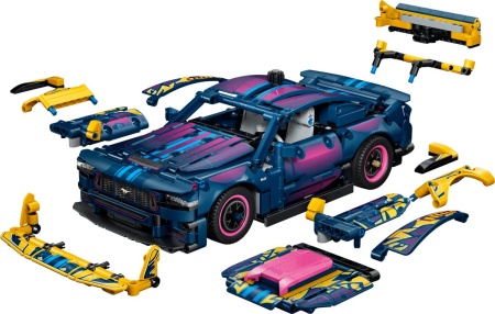 LEGO TECHNIC MASINA PERSONALIZATA FORD MUSTANG GT 42236 - Img 3