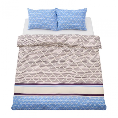 Lenjerie dubla,100%bumbac,4 piese, Roly - Img 4