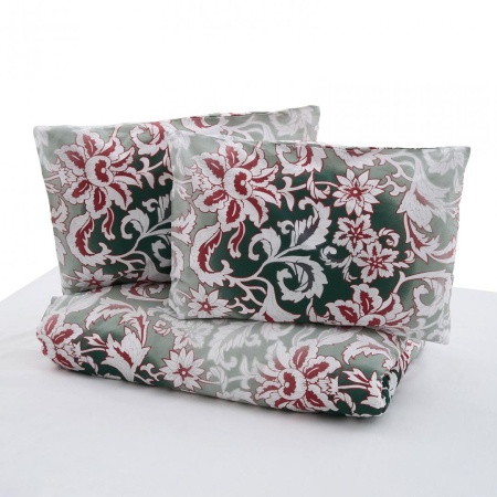 Lenjerie dubla 100% bumbac,4 piese, Vera - Img 3
