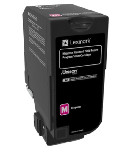 LEXMARK 74C2SM0 MAGENTA TONER - Img 2